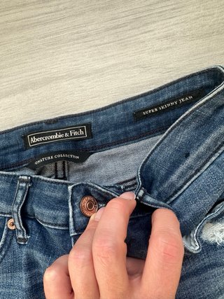 Jeans Abercrombie & Fitch Super Skinny