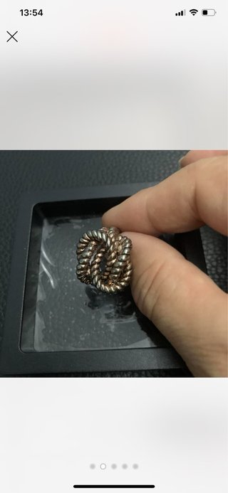 Anel 3 cores aço inox da Bimba e Lola