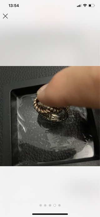 Anel 3 cores aço inox da Bimba e Lola