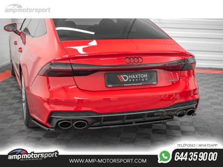 AÑADIDO DE DIFUSOR AUDI A7 C8 2018-- LOOK CARBONO