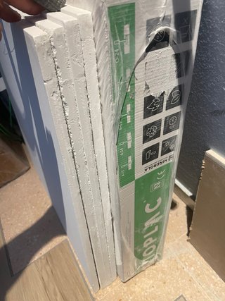 Placas de escayola 60x60 lisas