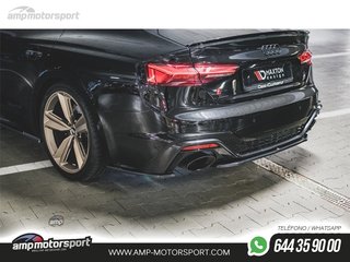 AÑADIDO DE DIFUSOR AUDI RS5 F5 2019-- NEGRO BRILLO