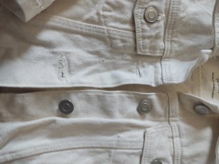 Chaqueta vaquera niña beige