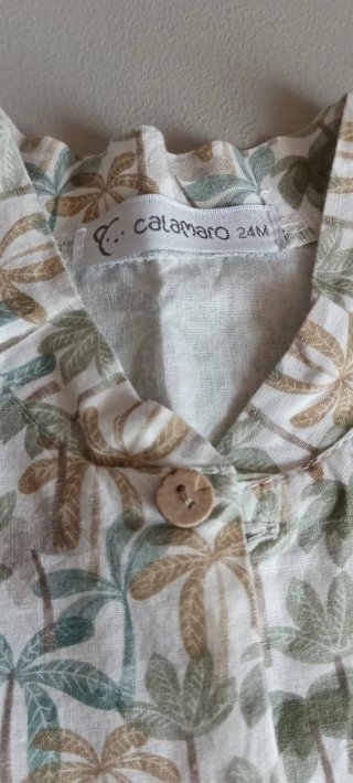 Camisa Calamaro Estampada T 24m
