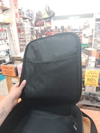 MOCHILA TRANSPORTE PLAYSTATION NEGRA
