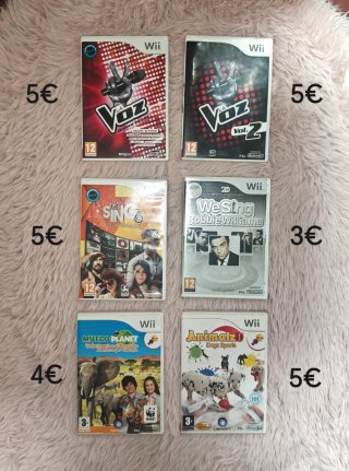 Lote Juegos Wii