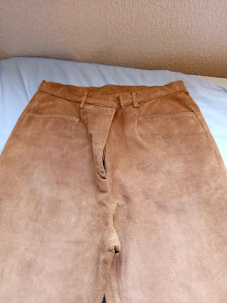 Pantalones de ante talla 34/36