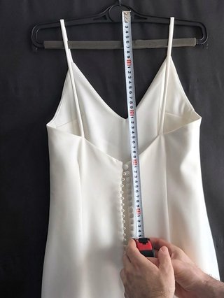 Vestido de Novia Blanco Tirantes Talla S