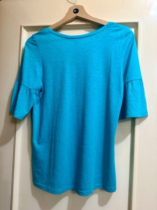 Camiseta turquesa Street One manga farol