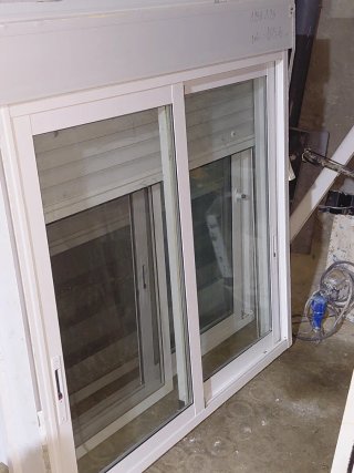 VentanaAluminio Corredera 120x125
