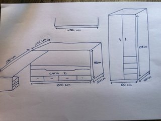 Habitación juvenil completa