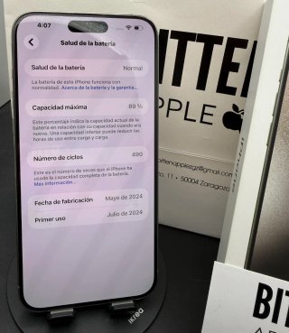 Iphone 15 Pro Max 256GB//BAT 89%!!GARANTÍA!!CAMBIO