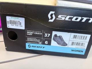 Zapatillas Scott Bike T37 y Pedales Automáticos