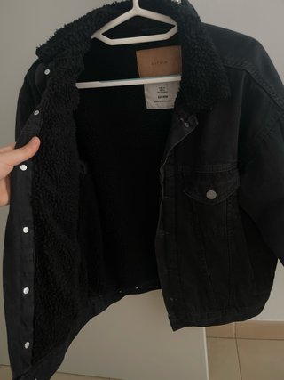Chaqueta vaquera negra LO DENIM Talla XS