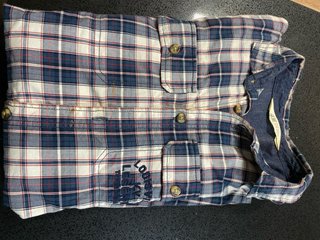 Camisa cuadros Angelo Litrico Talla S