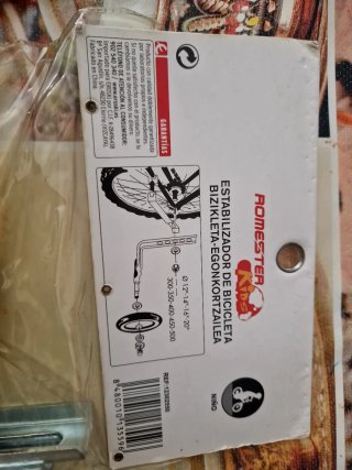 Ruedines bici 12 a 20