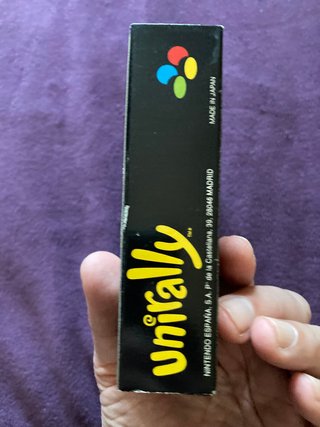 Unirally SNES PAL ESP IMPOLUTO