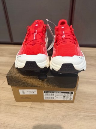 Salomon S/Lab Ultra Glide Rojo/Blanco