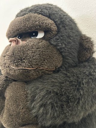 Peluche Gorila grande Marrón
