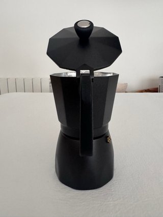 Cafetera Express SAREBA Negra 6 Tazas