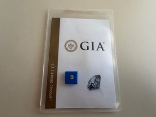 Diamante Natural GIA 0,43 ct H VVS1