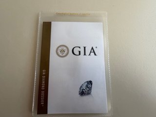 Diamante Natural GIA 0,43 ct H VVS1