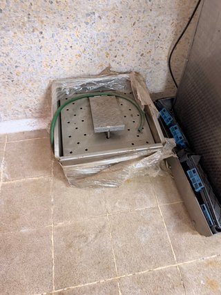 Máquina industrial para lavar botas
