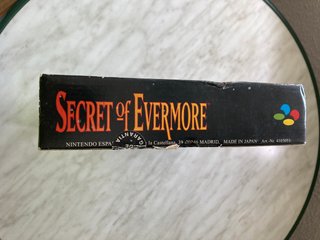 Secret of Evermore SNES PAL ESP Caja Grande