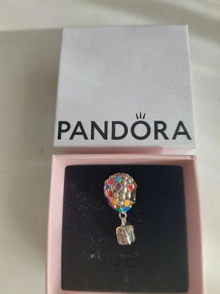 Colgante Pandora Globo Casa Multicolor