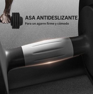 Mancuerna Ajustable 4 en 1 10 kg
