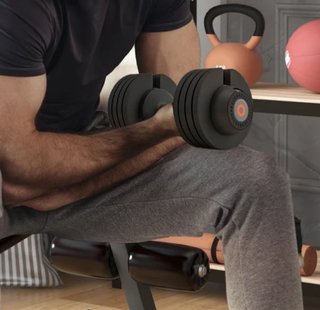 Mancuerna Ajustable 4 en 1 10 kg