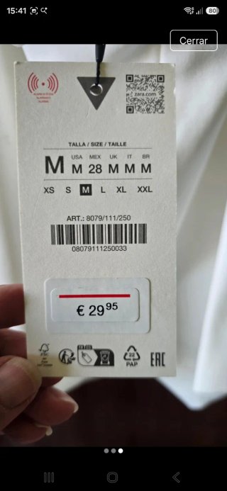 2 Monos Zara blanco con estampado. Talla M y L