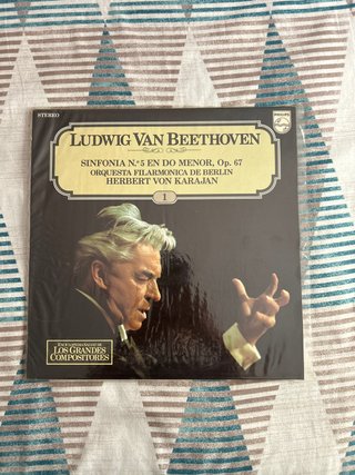 Vinilo Beethoven Sinfonía N.º 5 Karajan