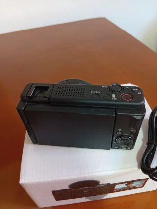 Sony ZV-1F Negra Cámara Vlogging/Streaming