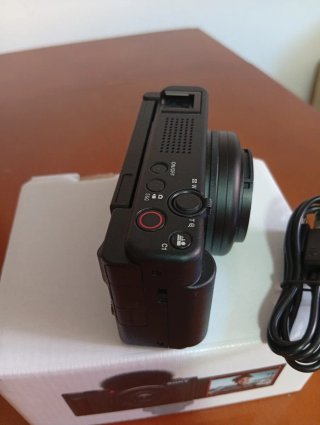 Sony ZV-1F Negra Cámara Vlogging/Streaming