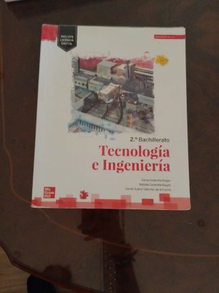 Tecnología e ingeniería, 2 bachillerato
