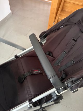 Carrito de bebé Bugaboo negro