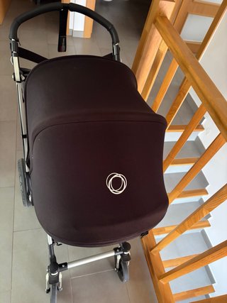 Carrito de bebé Bugaboo negro