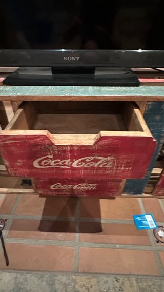Mueble TV Coca-Cola Madera Multicolor