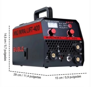 Máquina Soldar IGBT MMA/MIG/LIFT 400