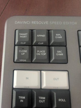 Davinci Resolve Speed Editor Blackmagic