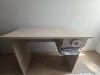 Mesa estudio con cajón y armario