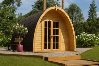 Cabaña / Bungalow de madera