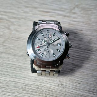 Reloj Festina Cronógrafo Alarma + Eslabones