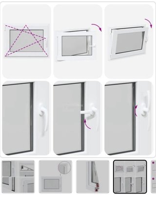 Ventana PVC Blanca
