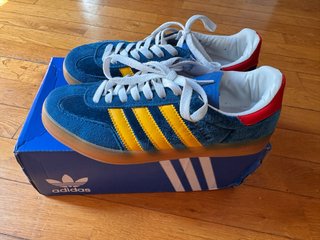 Adidas Gazelle Zapatillas Deportivas Azul/Amarillo