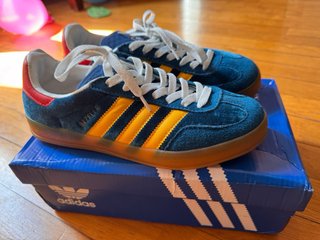 Adidas Gazelle Zapatillas Deportivas Azul/Amarillo