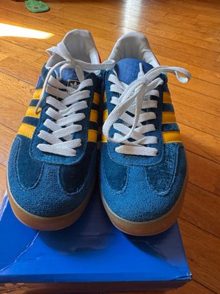 Adidas Gazelle Zapatillas Deportivas Azul/Amarillo