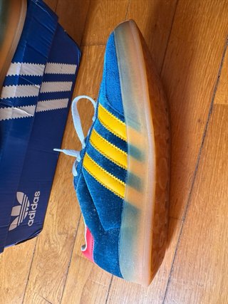 Adidas Gazelle Zapatillas Deportivas Azul/Amarillo