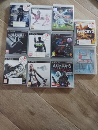 Lote 9 Giochi PS3 (Call of Duty, Gran Turismo, ecc)